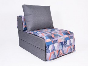 Кресло-кровать бескаркасное Харви (серый-сноу деним) в Краснокамске - krasnokamsk.ok-mebel.com | фото 1