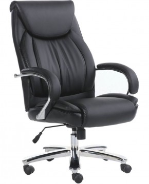 Кресло офисное BRABIX PREMIUM "Advance EX-575" (хром, экокожа, черное) 531825 в Краснокамске - krasnokamsk.ok-mebel.com | фото
