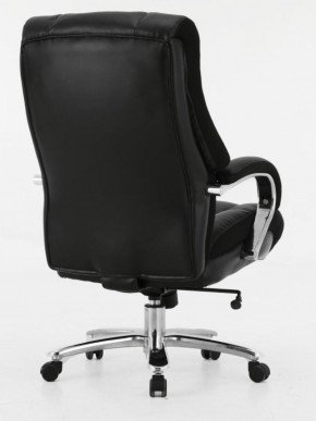 Кресло офисное BRABIX PREMIUM "Bomer HD-007" (рециклированная кожа, хром, черное) 531939 в Краснокамске - krasnokamsk.ok-mebel.com | фото 4