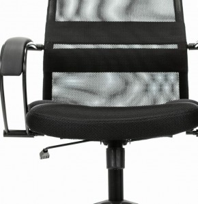 Кресло офисное BRABIX PREMIUM "Stalker EX-608 PL" (ткань-сетка/кожзам, черное) 532090 в Краснокамске - krasnokamsk.ok-mebel.com | фото 5