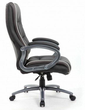Кресло офисное BRABIX PREMIUM "Strong HD-009" (экокожа черная, ткань серая) 531945 в Краснокамске - krasnokamsk.ok-mebel.com | фото 3