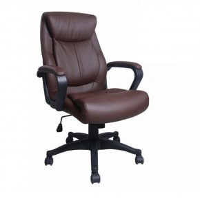 Кресло офисное BRABIX "Enter EX-511" (экокожа/коричневая) 531163 в Краснокамске - krasnokamsk.ok-mebel.com | фото 1