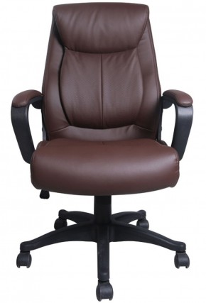 Кресло офисное BRABIX "Enter EX-511" (экокожа/коричневая) 531163 в Краснокамске - krasnokamsk.ok-mebel.com | фото 3