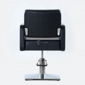 Кресло парикмахерское Barneo 6300V5 черное в Краснокамске - krasnokamsk.ok-mebel.com | фото 3