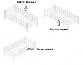 Кровать 2-х ярусная Сонечка с бортиками (лестница наклонная) в Краснокамске - krasnokamsk.ok-mebel.com | фото 4