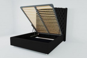 Кровать Берлин ЛЮКС с ПМ 900 (экокожа кольт ч) в Краснокамске - krasnokamsk.ok-mebel.com | фото