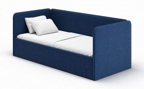 Кровать-диван Leonardo 160*70 (Синий) + боковина в Краснокамске - krasnokamsk.ok-mebel.com | фото