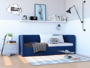Кровать-диван Leonardo 160*70 (Синий) + боковина в Краснокамске - krasnokamsk.ok-mebel.com | фото 5