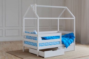 Кровать-домик 80*190 Белый в Краснокамске - krasnokamsk.ok-mebel.com | фото 4
