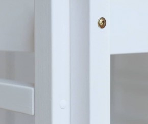 Кровать-домик двухъярусная 80*190 Белый в Краснокамске - krasnokamsk.ok-mebel.com | фото 3