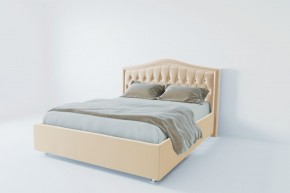 Кровать Калининград с ПМ 800 (экокожа бежевая) в Краснокамске - krasnokamsk.ok-mebel.com | фото 2