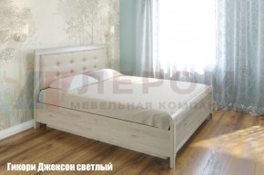 Кровать КР-1033 с мягким изголовьем в Краснокамске - krasnokamsk.ok-mebel.com | фото 1