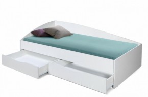 Кровать одинарная "Фея - 3" асимметричная 1900х800 (белая) в Краснокамске - krasnokamsk.ok-mebel.com | фото 2