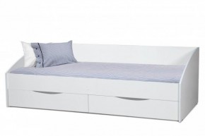 Кровать одинарная "Фея - 3" симметричная New (2000Х900) белая в Краснокамске - krasnokamsk.ok-mebel.com | фото 1