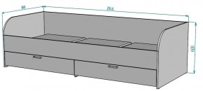 Кровать Ольга L54 (800*2000) в Краснокамске - krasnokamsk.ok-mebel.com | фото 2