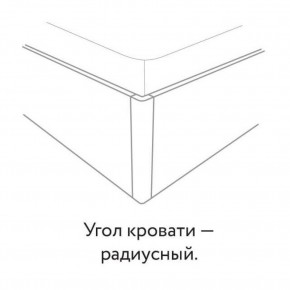 Кровать "Сандра" БЕЗ основания 1600х2000 в Краснокамске - krasnokamsk.ok-mebel.com | фото 3