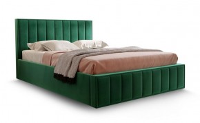 Кровать "Вена" 1600 СТАНДАРТ Вариант 1 Мора зеленый + ортопедическое основание на 5 опорах в Краснокамске - krasnokamsk.ok-mebel.com | фото