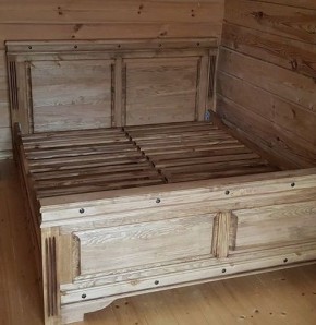 Кровать "Викинг 01" 1400 массив в Краснокамске - krasnokamsk.ok-mebel.com | фото 2
