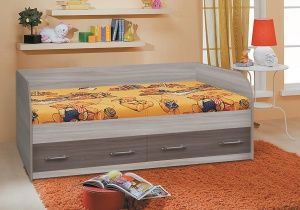 Кровать с ящиками Сказка 900 в Краснокамске - krasnokamsk.ok-mebel.com | фото 1