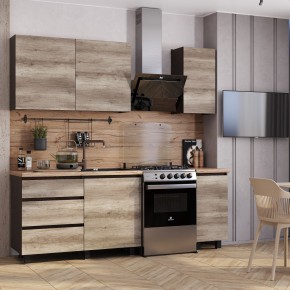 Кухня Энигма 1.6 м (венге/дуб каньон) в Краснокамске - krasnokamsk.ok-mebel.com | фото
