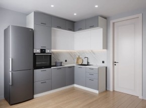 Кухня угловая Элеганция 2200*1700 (Стол. 38мм) в Краснокамске - krasnokamsk.ok-mebel.com | фото