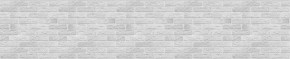 Кухонный фартук 610х3000х1,5 (композит) КМ Кирпич серый в Краснокамске - krasnokamsk.ok-mebel.com | фото 1