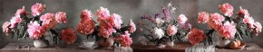 Кухонный фартук Цветы 316 МДФ матовый (3000) Flowers в Краснокамске - krasnokamsk.ok-mebel.com | фото 1