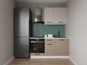 Кухонный гарнитур Каппучино 1600 (Стол. 38мм) в Краснокамске - krasnokamsk.ok-mebel.com | фото