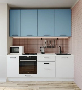 Кухонный гарнитур Капри 2200 h950 (Стол. 38мм) в Краснокамске - krasnokamsk.ok-mebel.com | фото