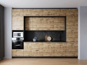 Кухонный гарнитур Крафт 3400 (Стол. 26мм) в Краснокамске - krasnokamsk.ok-mebel.com | фото
