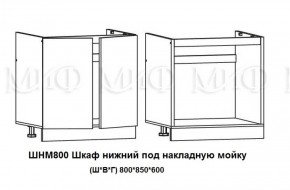 ЛИЗА-2 Кухонный гарнитур 1,6 Белый глянец холодный в Краснокамске - krasnokamsk.ok-mebel.com | фото 6