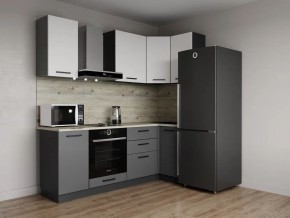 Кухонный гарнитур Меренга 2200*1000 (Стол. 26мм) в Краснокамске - krasnokamsk.ok-mebel.com | фото