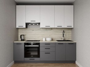 Кухонный гарнитур Меренга 2400 h950 (Стол. 26мм) в Краснокамске - krasnokamsk.ok-mebel.com | фото