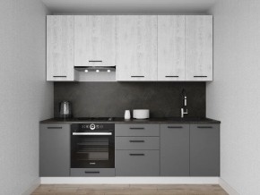 Кухонный гарнитур Санторини 2400 h950 (Стол. 38мм) в Краснокамске - krasnokamsk.ok-mebel.com | фото