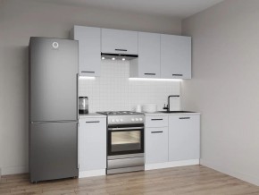 Кухонный гарнитур Смоки 2000 (Стол. 26мм) в Краснокамске - krasnokamsk.ok-mebel.com | фото