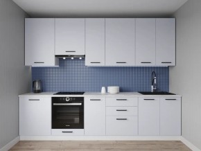 Кухонный гарнитур Смоки 2400 h950 (Стол. 38 мм) в Краснокамске - krasnokamsk.ok-mebel.com | фото