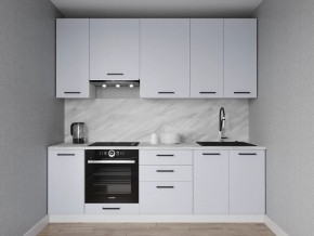 Кухонный гарнитур Смоки 3000 h950 (Стол. 38 мм) в Краснокамске - krasnokamsk.ok-mebel.com | фото