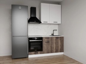 Кухонный гарнитур Старое Дерево 1600 h950 (Стол. 38мм) в Краснокамске - krasnokamsk.ok-mebel.com | фото