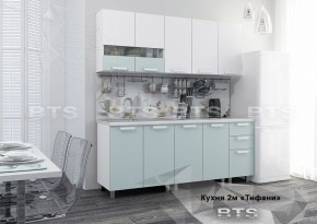 Кухонный гарнитур Тифани 2.0 (БТС) скенди/белый в Краснокамске - krasnokamsk.ok-mebel.com | фото