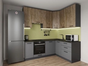 Кухонный гарнитур Умбра 2200*1600 h950 (Стол. 38мм) в Краснокамске - krasnokamsk.ok-mebel.com | фото