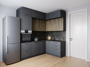 Кухонный гарнитур Умбра 2200*1700 (Стол. 38мм) в Краснокамске - krasnokamsk.ok-mebel.com | фото