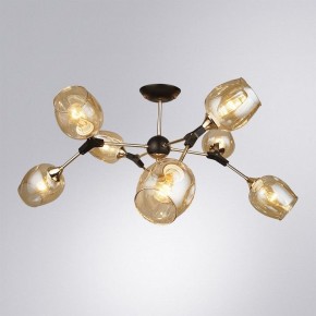 Люстра на штанге Arte Lamp Seppia A4211PL-8BK в Краснокамске - krasnokamsk.ok-mebel.com | фото 2