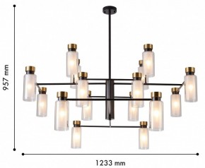 Люстра на штанге Favourite Slank 4482-16P в Краснокамске - krasnokamsk.ok-mebel.com | фото 3