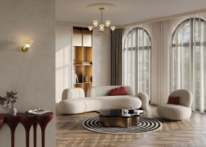 Люстра на штанге Maytoni Dynasty MOD402PL-L20BS3K в Краснокамске - krasnokamsk.ok-mebel.com | фото 5