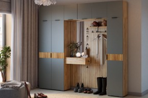 МЕБЕЛЬСОН К12 Прихожая (графит) в Краснокамске - krasnokamsk.ok-mebel.com | фото