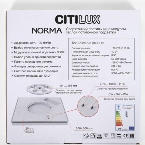 Накладной светильник Citilux Norma CL748K301 в Краснокамске - krasnokamsk.ok-mebel.com | фото 8