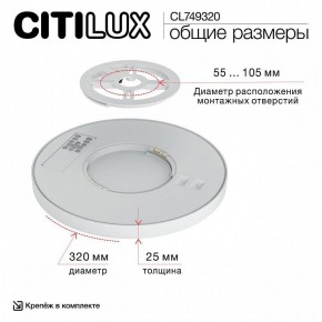 Накладной светильник Citilux Norma CL749320 в Краснокамске - krasnokamsk.ok-mebel.com | фото 13