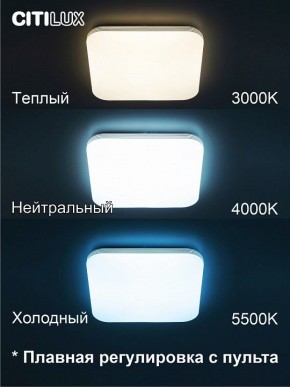 Накладной светильник Citilux Симпла CL714K480G в Краснокамске - krasnokamsk.ok-mebel.com | фото 4