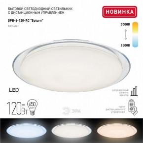 Накладной светильник Эра Классик SPB-6-120-RC Saturn (С) в Краснокамске - krasnokamsk.ok-mebel.com | фото 3