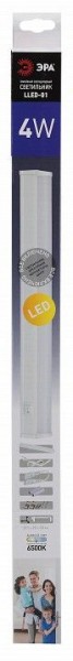 Накладной светильник Эра  LLED-01-04W-6500-W в Краснокамске - krasnokamsk.ok-mebel.com | фото 4